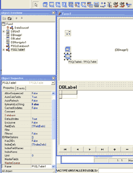 PostgresDAC Screenshot